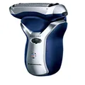 Panasonic Rechargeable 3-Blade Electric Cordless Wet/Dry Men's Shaver, Blue/Silver (ES-RT37-S541)