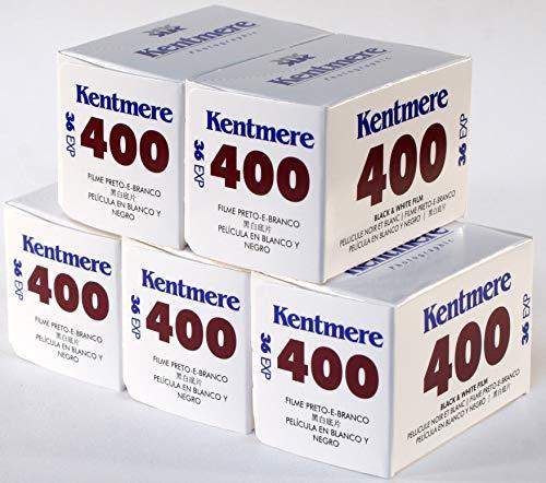 Kentmere 400asa Black & White Film 35mm 36exp 5 Pack