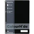 ColourHide A4 120 Pages Notebook, Black 1719402J