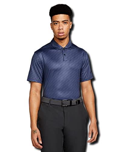 Nike Dri-FIT Vapor Men's Striped Golf Polo, Thunder Blue/Black (as1, Alpha, x_l, Regular, Regular)