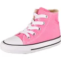 Converse Unisex-Child Mens Chuck Taylor All Star Canvas High Top Pink Size: 5 M US Toddler