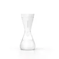 Soma Glass Water Carafe with Filter, Clear/White, 6-Cup / 1.4ltr Capacity