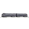 Kato USA Model Train Products N Scale EMD F7A 2 Locomotive Set - New York Central #4008, 4022 (106-0440) Grey