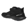 Salomon Men's Outpulse Mid Gore-tex Hiking Boots Climbing Shoe, Black/Ebony/Vanilla Ice, 9.5