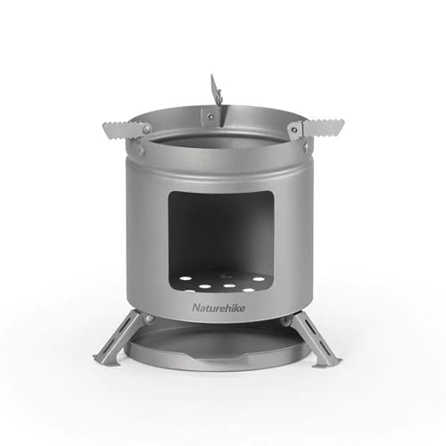 Mini titanium wood stove