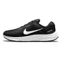 NIKE Air Zoom Structure 24 Men's Trainers Sneakers Road Running Shoes DA8535 (Black/White 001), Black White, 10.5