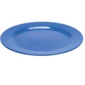 Oztrail Melamine Round Dinner Plate Dish Outdoor Picnic Camping Tableware BLU