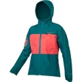 Endura Women's SingleTrack Cycling Jacket II Spruce Green, Medium