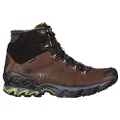 La Sportiva Mens Ultra Raptor II Mid Leather GTX Hiking Boots, Chocolate/Cedar, 12.5-13