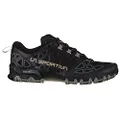 La Sportiva Mens Bushido II Trail Running Shoe, Black/Clay, 7.5