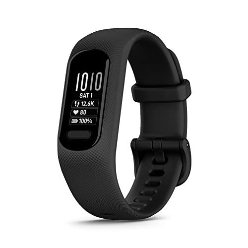 Garmin vivosmart 5 Smart Fitness Tracker with Touchscreen, Black, Large