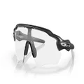 Oakley Men's Radar EV Path OO9208-13 Non-Polarized Iridium Shield Sunglasses, Steel, 138 mm