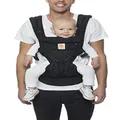 Ergobaby Omni 360 All-Position Baby Carrier for Newborn to Toddler with Lumbar Support & Cool Air Mesh (7-45 Lb), Onyx Black