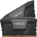 CORSAIR VENGEANCE DDR5 RAM 32GB (2x16GB) 7200MHz CL34 Intel XMP iCUE Compatible Computer Memory - Black (CMK32GX5M2X7200C34)
