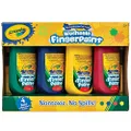 CRAYOLA 55 2005 Washable Kids Fingerpaints, Paint Supplies for Kids, 2 Years, 3 Years, Non-Toxic, Pre-School, 4 x 147ml, Multi