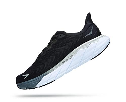 Hoka One Men's Arahi 6 Running Shoes, Black White, 10 AU