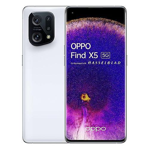 OPPO Find X5 5G - Smartphone 256GB, 8GB RAM, Dual Sim, White