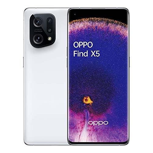 Oppo Find X5 5G Smartphone 256GB, 8GB RAM, Dual SIM, White