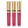 3 x Max Factor Colour Elixir Soft Matte Liquid Lipstick - 025 Raspberry
