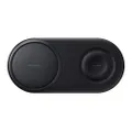 SAMSUNG Wireless Charger Duo Pad, Fast Charge 2.0 (US Version ) - Black