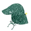 i play. by green sprouts Unisex Baby Utility Sun Hat, Dark Green Ferns, 2-4T US