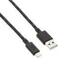 [Native Union] Belt Cable XL USB-A to Lightning Data Sync Rapid Charging Cable, Black