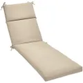 Amazon Basics Outdoor Lounger Patio Cushion - TAN