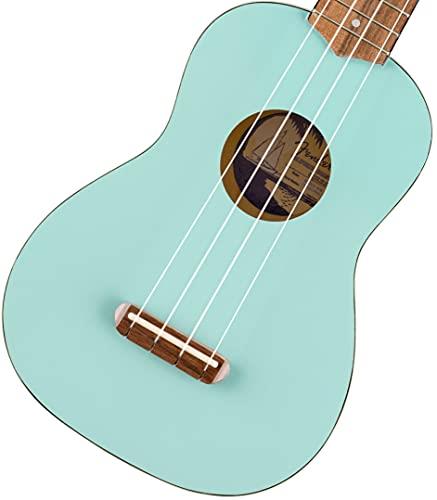 Fender California Series Venice Soprano Size Ukulele in Daphne Blue - DEMO