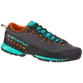 La Sportiva Women's Tx5 Woman GTX Low Rise Hiking Boots, Carbon Aqua, 2 UK