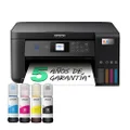 Epson EcoTank ET-2850 3-in-1 Inkjet Multifunction Printer (Copier, Scanner, Printer, DIN A4, Duplex, WiFi, Display, USB 2.0), Large Ink Tank, High Range, Low Page Costs