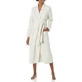 Amazon Essentials Women's Lightweight Waffle Full-Length Robe (Available in Plus Size), Beige, X-Large