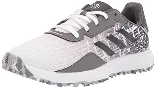adidas Junior S2G Spikeless Golf Shoes, Footwear White/Grey Four/Grey Six, 5.5 US Unisex Big Kid