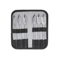 Bosch Accessories Professional 6-piece Daredevil Clean Cut Spade Bit Set (for Soft Wood, Hard Wood, 13/16/19/20/22/25 mm, in Case, 1/4'' HEX Shank, Accessories for Rotary and Impact Drivers)
