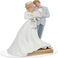 Enesco Legacy of Love Wedding Bride and Groom Newlywed Cake Topper