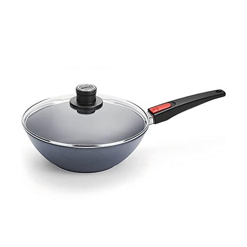 Woll Diamond Lite Detach Handle Induct Wok 30cm With Lid Gift Boxed