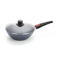 Woll Diamond Lite Detach Handle Induct Wok 30cm With Lid Gift Boxed