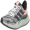 adidas 4D Run 1.0 Shoes Men's, Cloud White/Core Black/Signal Coral, 4.5