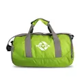 Nivia Beast Gym Bag - 4 | Polyester (Green, 15 Litre) Shoulder Bag | Fitness Bag | Sports & Travel Bag | Kit Bag | Separate Shoes Compartment | Unisex Gym Bags for Men & Women