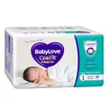BabyLove 112 Piece (4 Pack x 28) Premium Cosifit Nappies Size 1 Newborn Up to 5kg