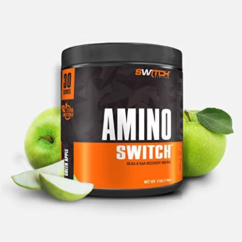 Switch Nutrition Amino Switch Green Apple BCAA and EAA Recovery Matrix 210 g