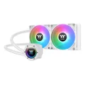 Thermaltake TH280 V2 Ultra ARGB Customizable 2.1" LCD Display AIO Liquid CPU Cooler Snow Edition, CL-W406-PL14SW-A