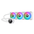 Thermaltake TH360 V2 Ultra ARGB Customizable 2.1" LCD Display AIO Liquid CPU Cooler Snow Edition, CL-W405-PL12SW-A