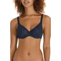 Berlei Women's Lace Barely There Contour Bra, Navy, 10DD