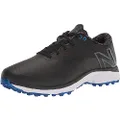 New Balance Men's Fresh Foam X Defender Sl Golf Shoe, Black/Blue, 9 US