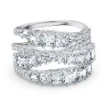 SWAROVSKI Crystal Twist Wrap Ring - Size 6, not known