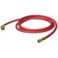 Robinair 96 Inch Long Enviro-Guard Hose with 45 Degree Quick Seal Fitting, Red