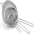 Cuisinart Set of 3 Fine Mesh Stainless Steel Strainers, CTG-00-3MS