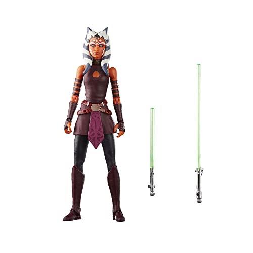Star Wars The Black Series Ahsoka Tano (Padawan), Star Wars: The Clone Wars 6-Inch Action Figures, Ages 4 and Up
