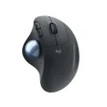 Logitech Ergo M575 Wireless Ergonomic Mouse, Black