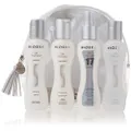 Biosilk The Miracle of Silk Kit | Contains Silk Therapy Shampoo, Conditioner, Original Leave-In Treatment, Miracle 17 Leave-In Treatment | 2.26 Ounces Each | On the Go Styling Kit |